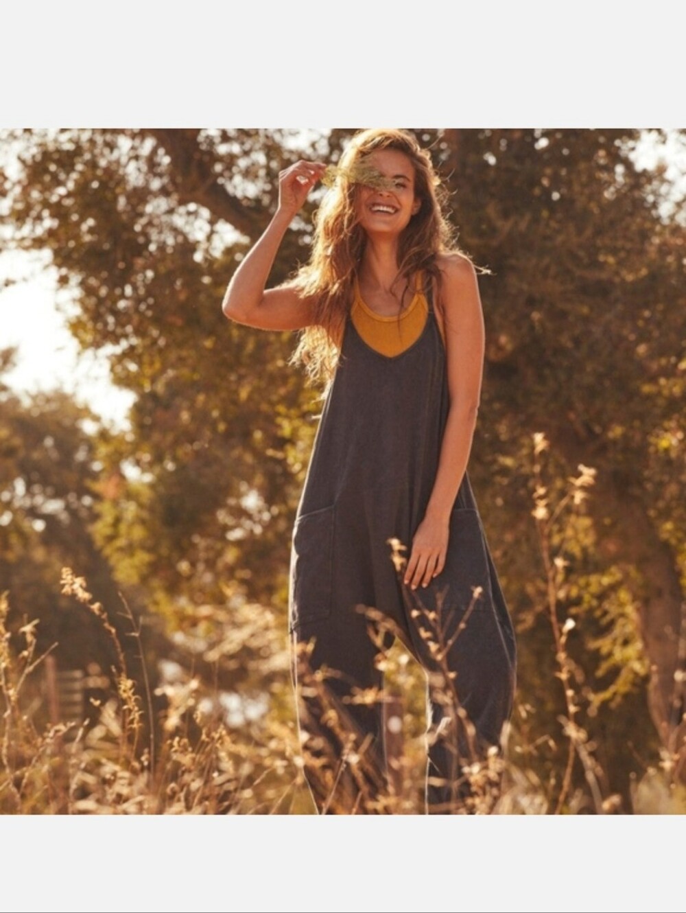 ** Free People Movement**By Free People Hot Shot Onesie In Washed Black Med